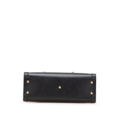 Small Leather Bamboo Diana Satchel