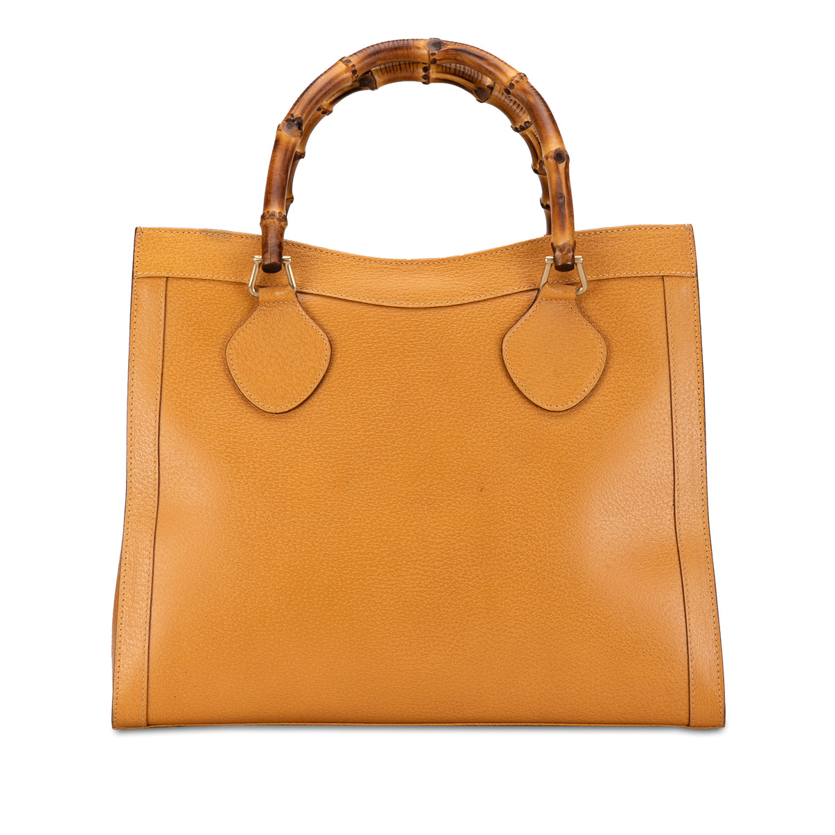 Medium Leather Bamboo Diana Tote