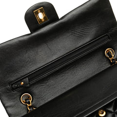 Medium Classic Lambskin Double Flap