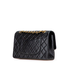 Medium Classic Lambskin Double Flap