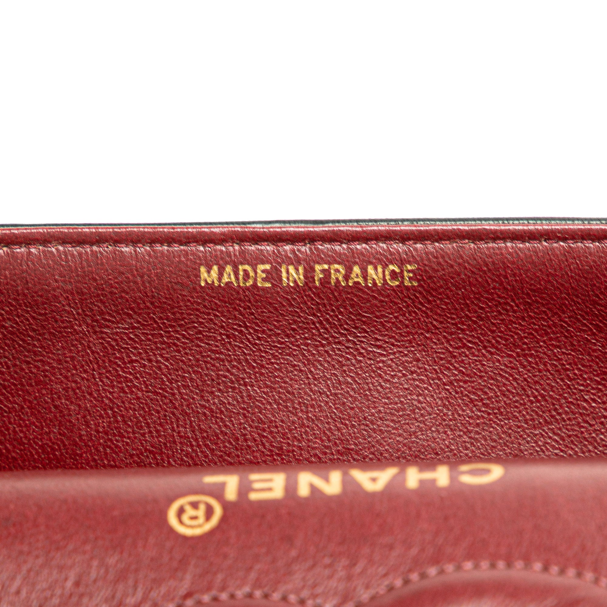 Medium Classic Lambskin Double Flap