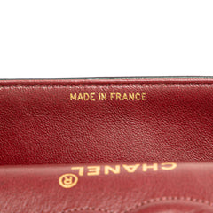 Medium Classic Lambskin Double Flap