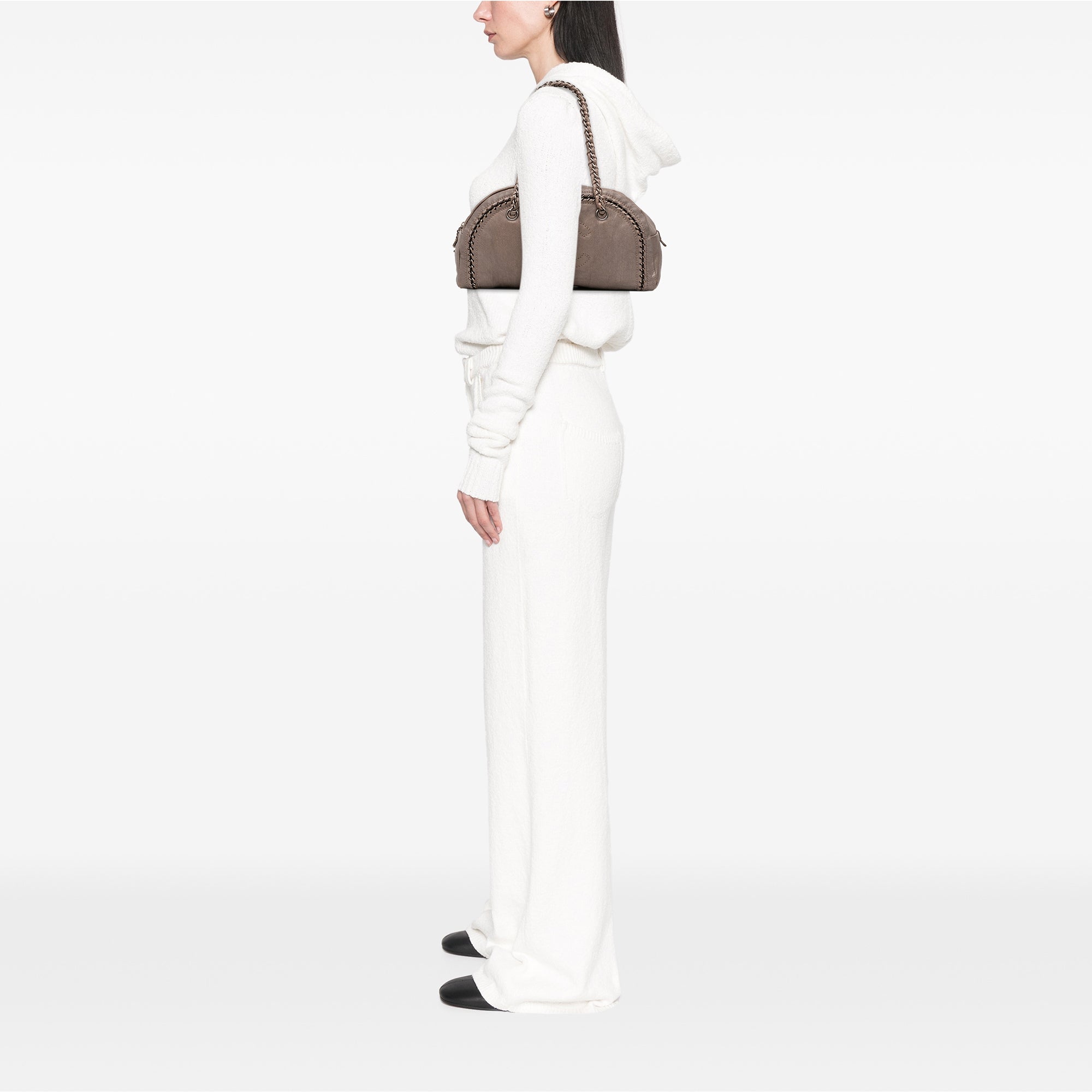 Medium Calfskin Luxe Ligne Bowler Bag