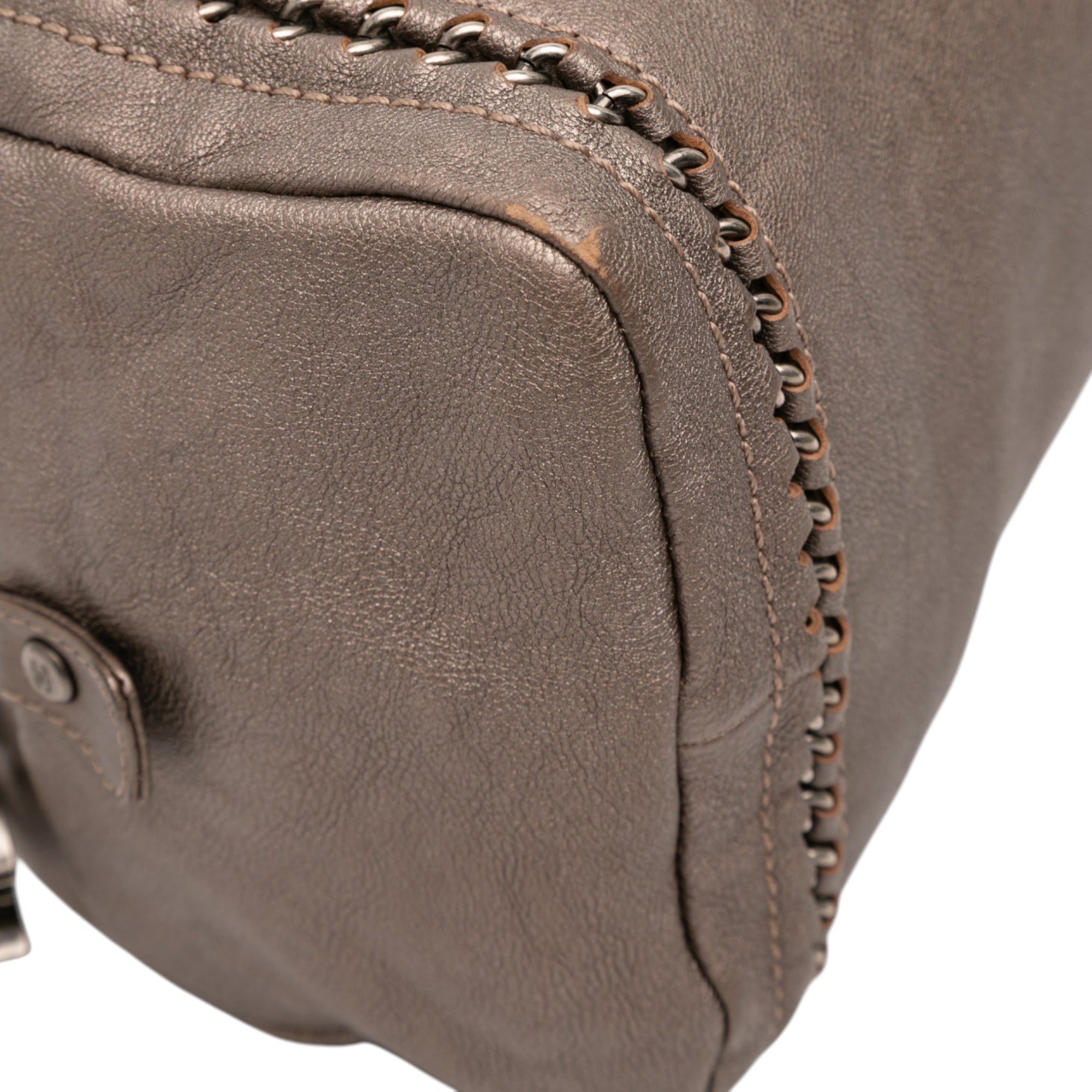 Medium Calfskin Luxe Ligne Bowler Bag