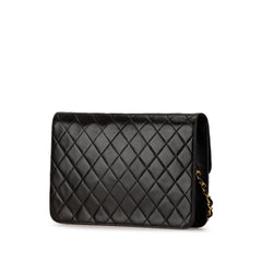 CC Quilted Lambskin Single Flap