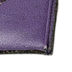 Vitello Trimmed Tweed Flat Tote