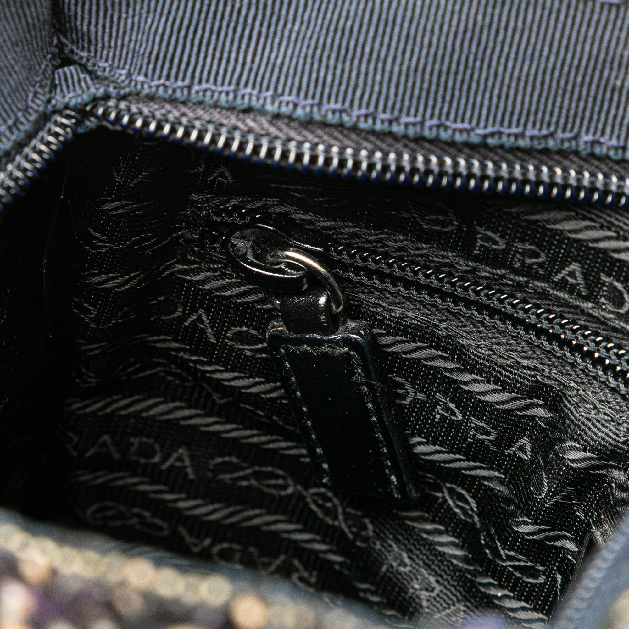 Vitello Trimmed Tweed Flat Tote