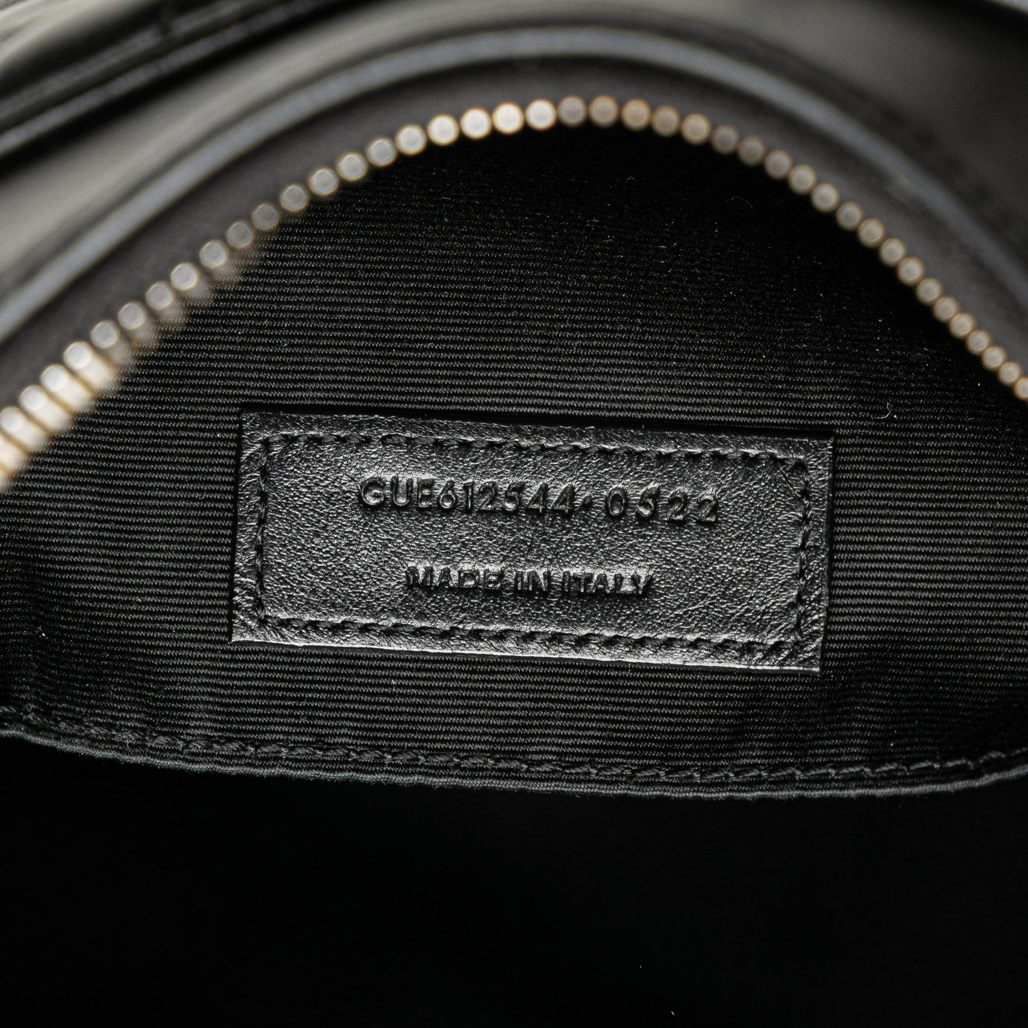 Quilted Leather Monogram Lou Camera Bag