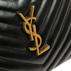 Quilted Leather Monogram Lou Camera Bag