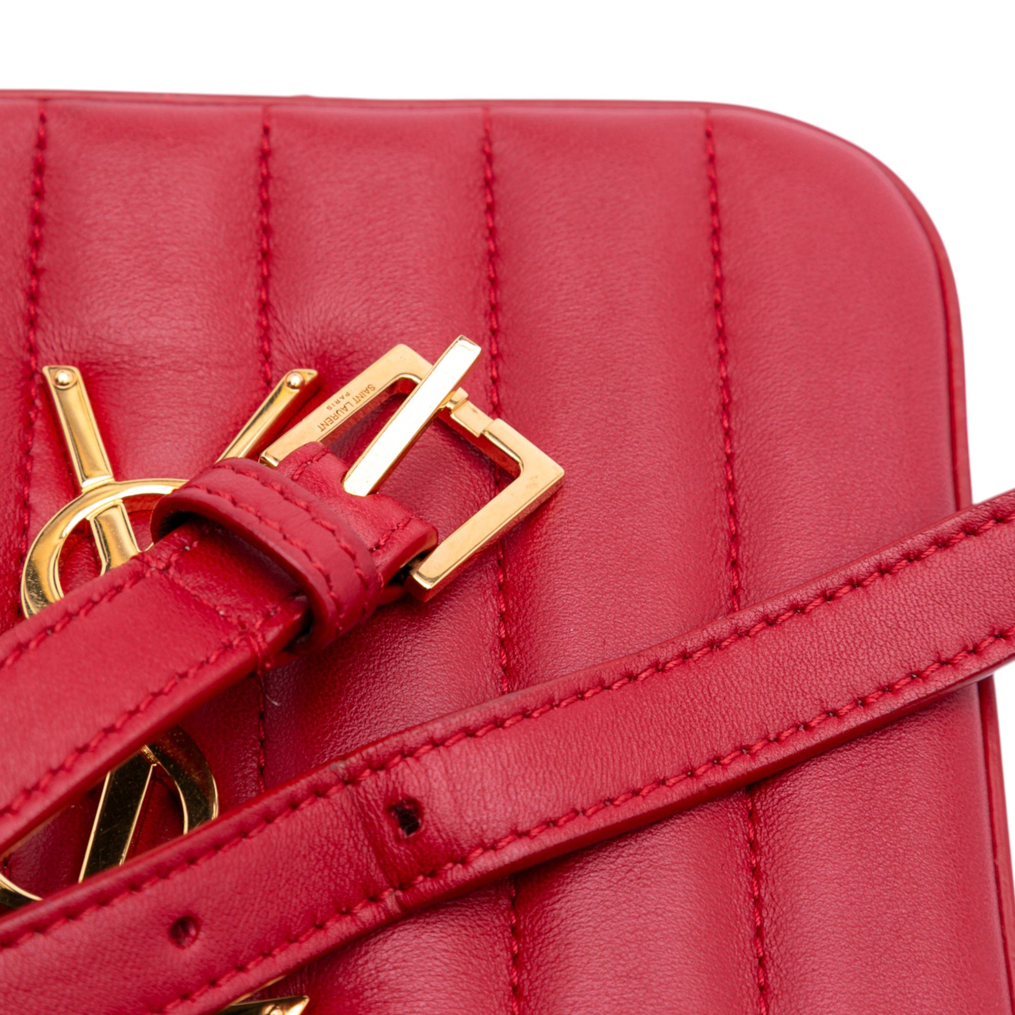 Lambskin Matelasse Monogram Vicky Belt Bag