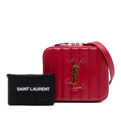 Lambskin Matelasse Monogram Vicky Belt Bag