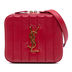 Lambskin Matelasse Monogram Vicky Belt Bag