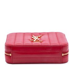Lambskin Matelasse Monogram Vicky Belt Bag