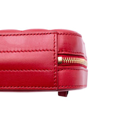 Lambskin Matelasse Monogram Vicky Belt Bag
