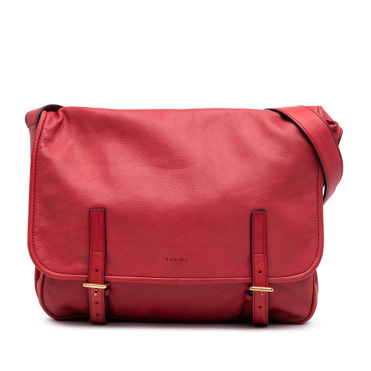 Leather Messenger Bag