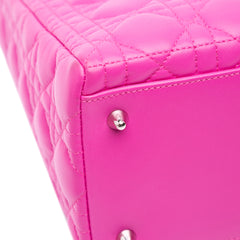 Medium Lambskin Cannage Lady Dior