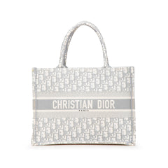 Medium Oblique Canvas Book Tote