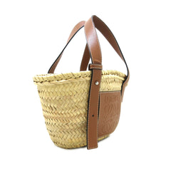 Small Raffia Basket Tote