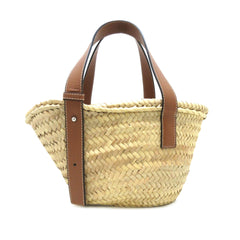 Small Raffia Basket Tote