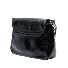 Small Patent Soho Chain Flap Crossbody