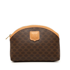 Macadam Coated Canvas Pouch