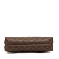 Macadam Coated Canvas Pouch