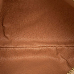 Macadam Coated Canvas Pouch