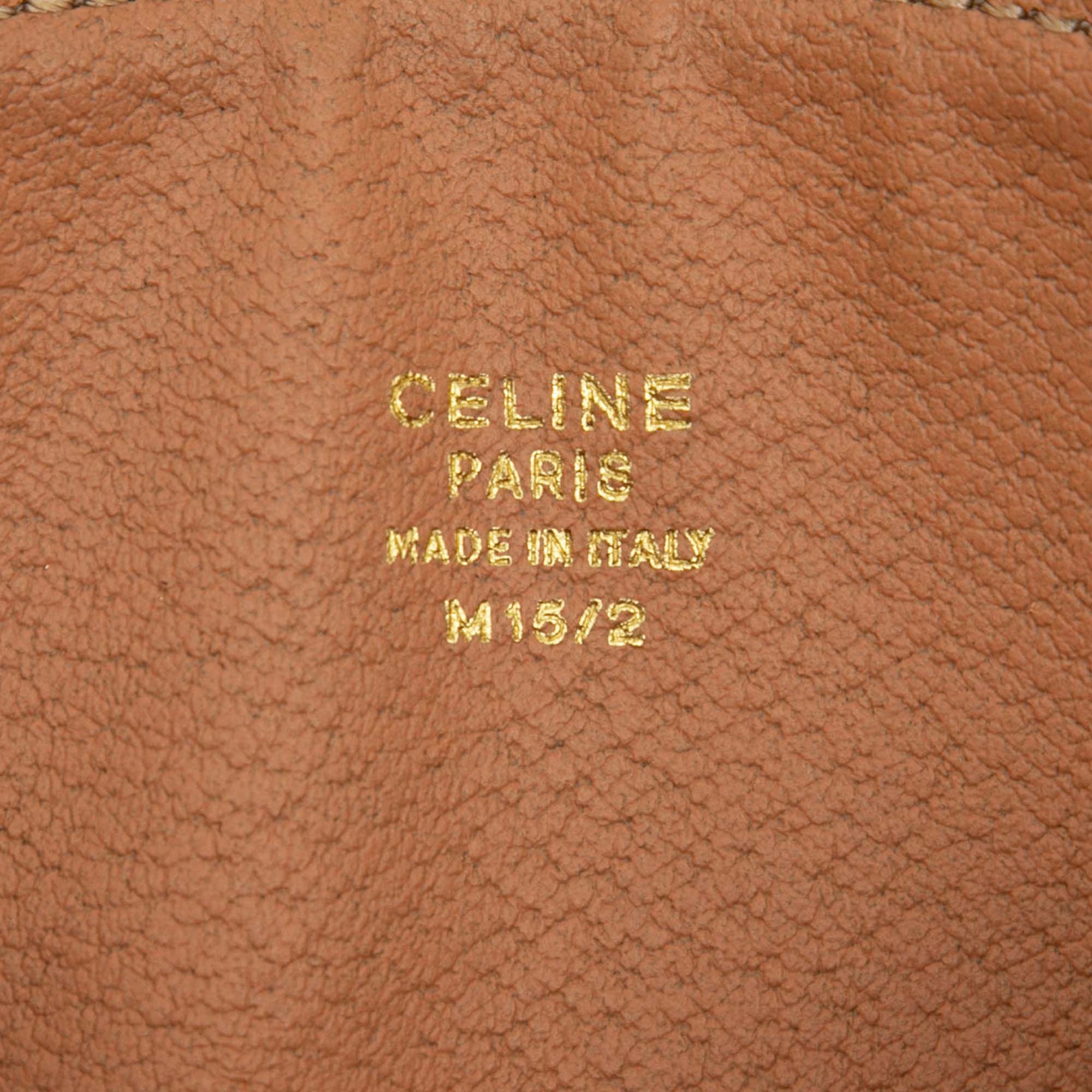 Macadam Coated Canvas Pouch