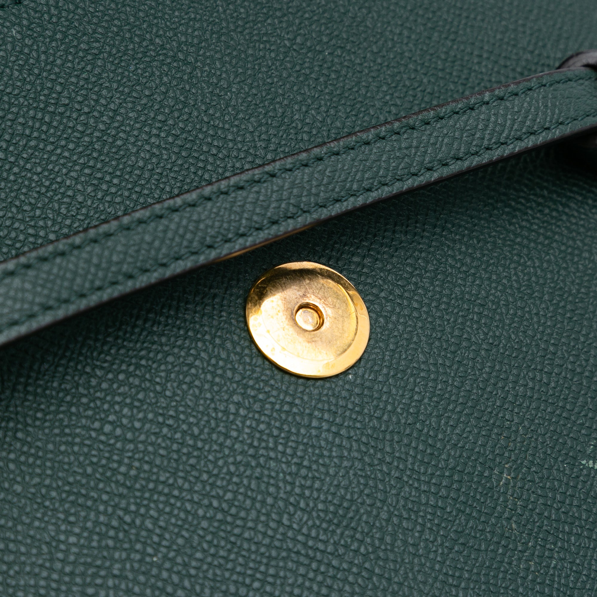 Nano Grained Calfskin Belt Bag