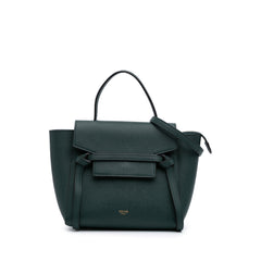 Nano Grained Calfskin Belt Bag