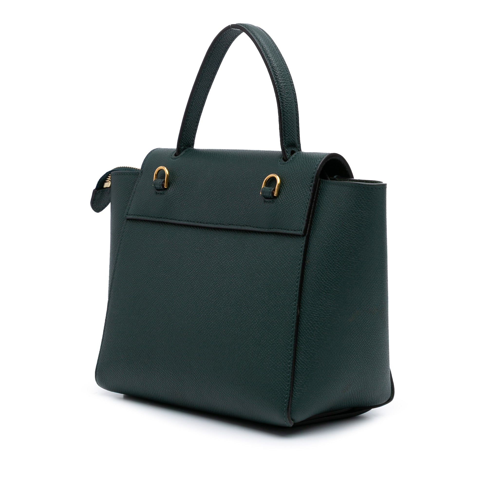 Nano Grained Calfskin Belt Bag