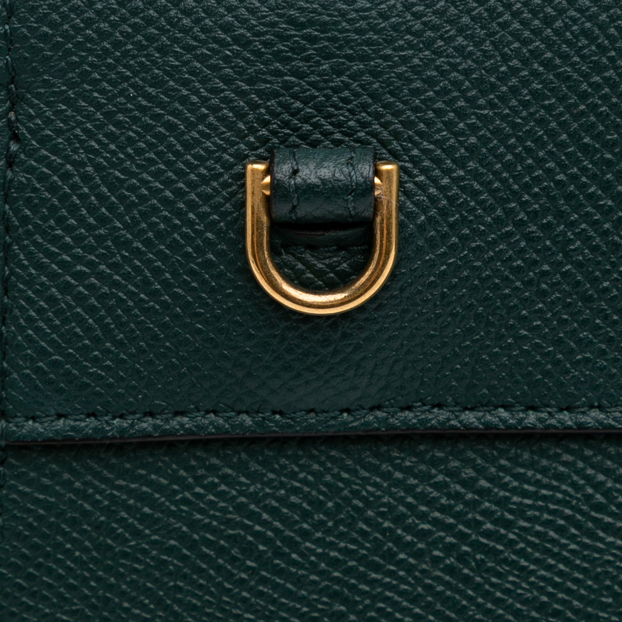 Nano Grained Calfskin Belt Bag