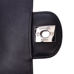 Mini Rectangular Bicolor Patent Single Flap