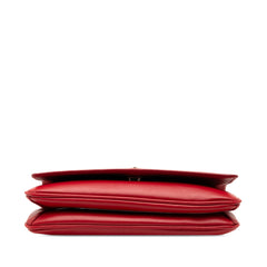 Saffiano and City Calf Chain Crossbody