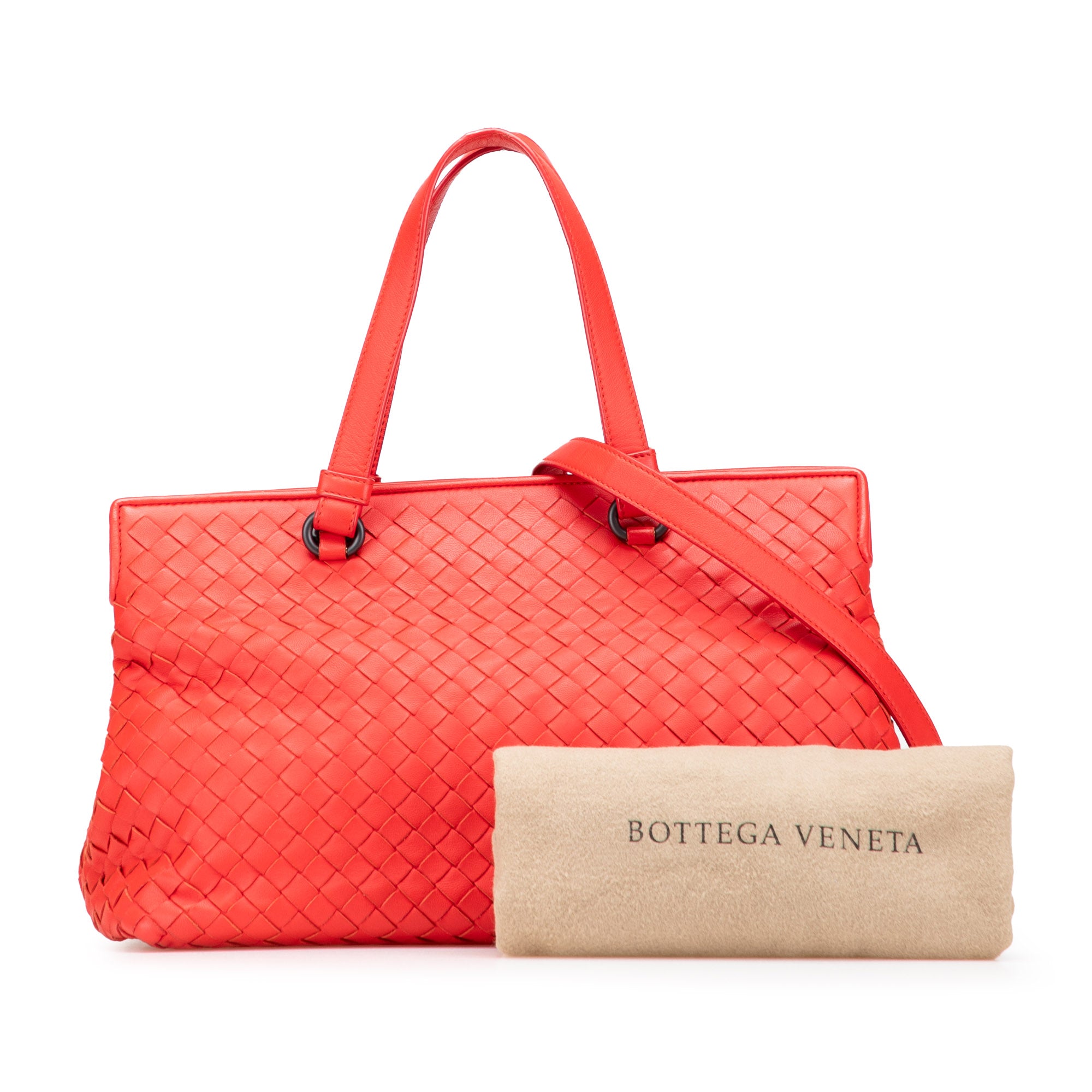 Nappa Intrecciato Satchel