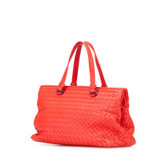 Nappa Intrecciato Satchel