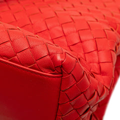 Nappa Intrecciato Satchel