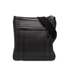 Smoke Check Coated Canvas Crossbody
