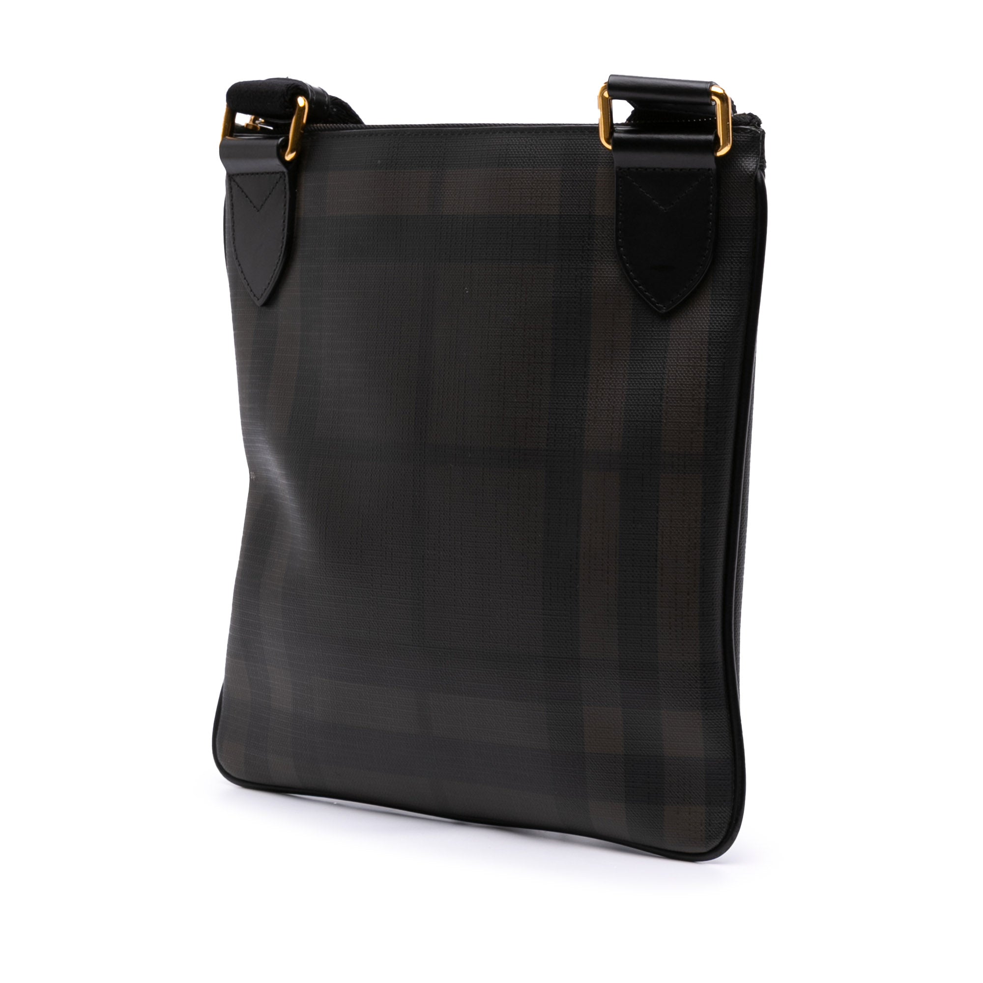 Smoke Check Coated Canvas Crossbody