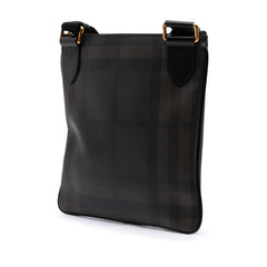 Smoke Check Coated Canvas Crossbody