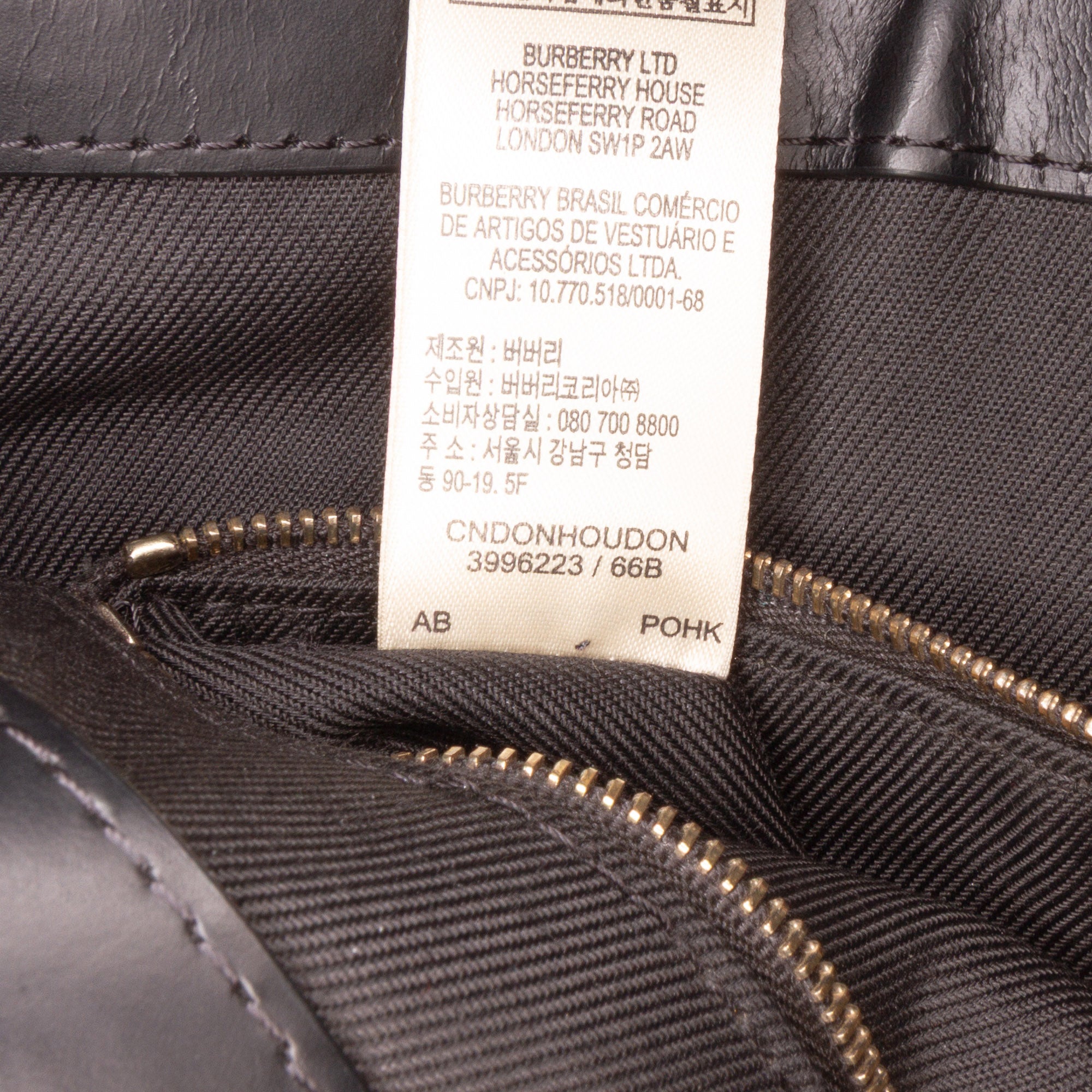 Smoke Check Coated Canvas Crossbody