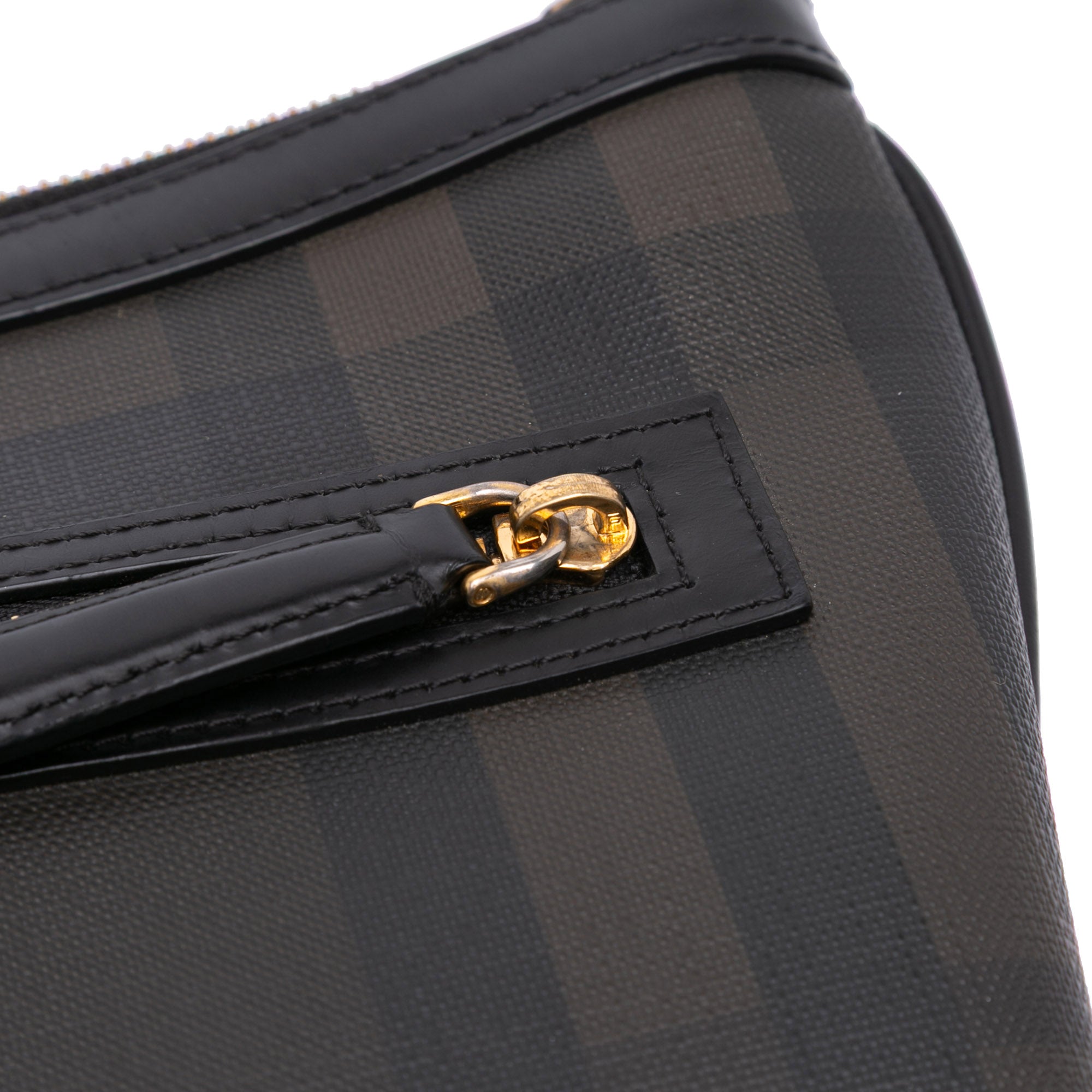 Smoke Check Coated Canvas Crossbody