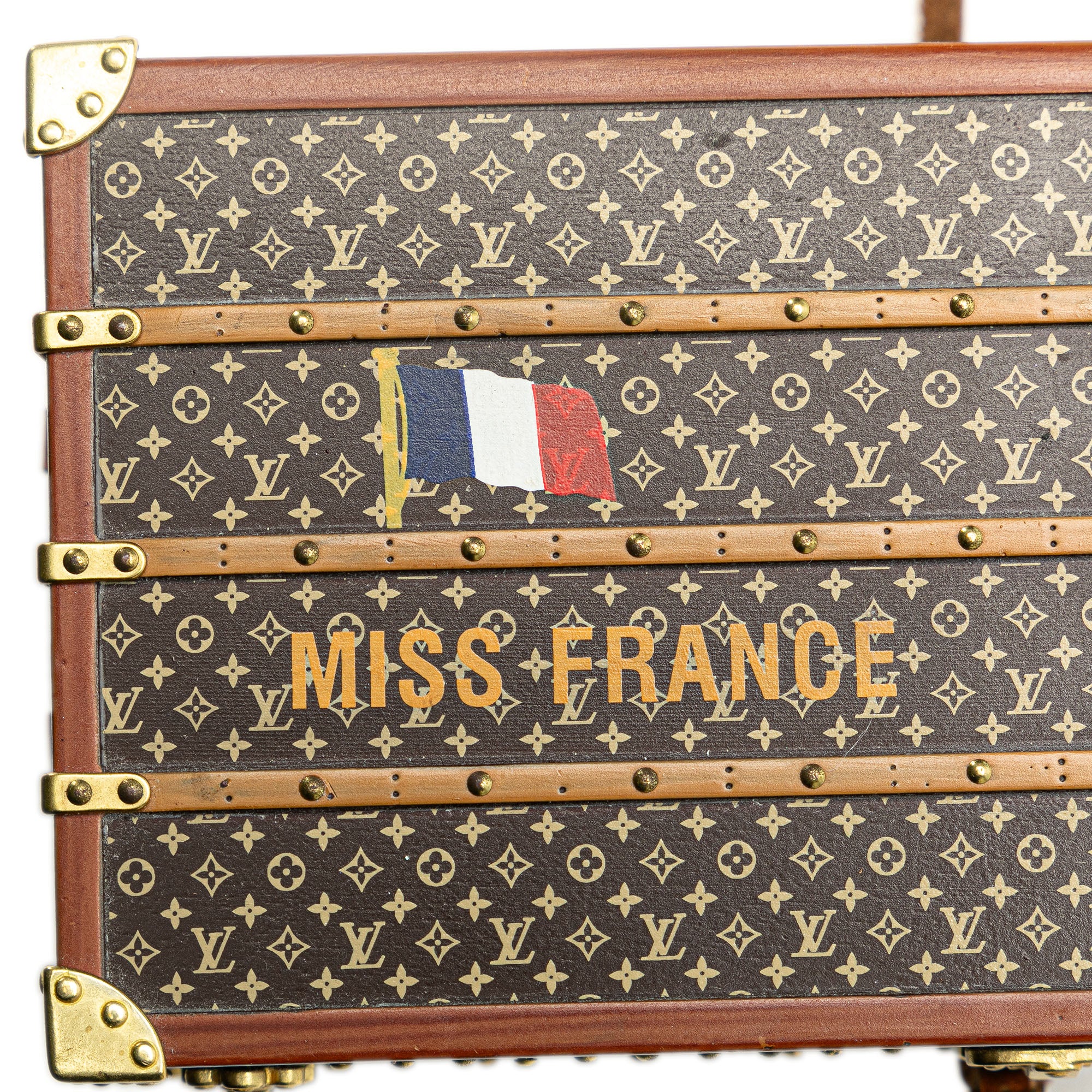 Monogram Miss France Trunk Paperweight