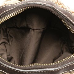 GG Canvas Bamboo Cosmetic Pouch