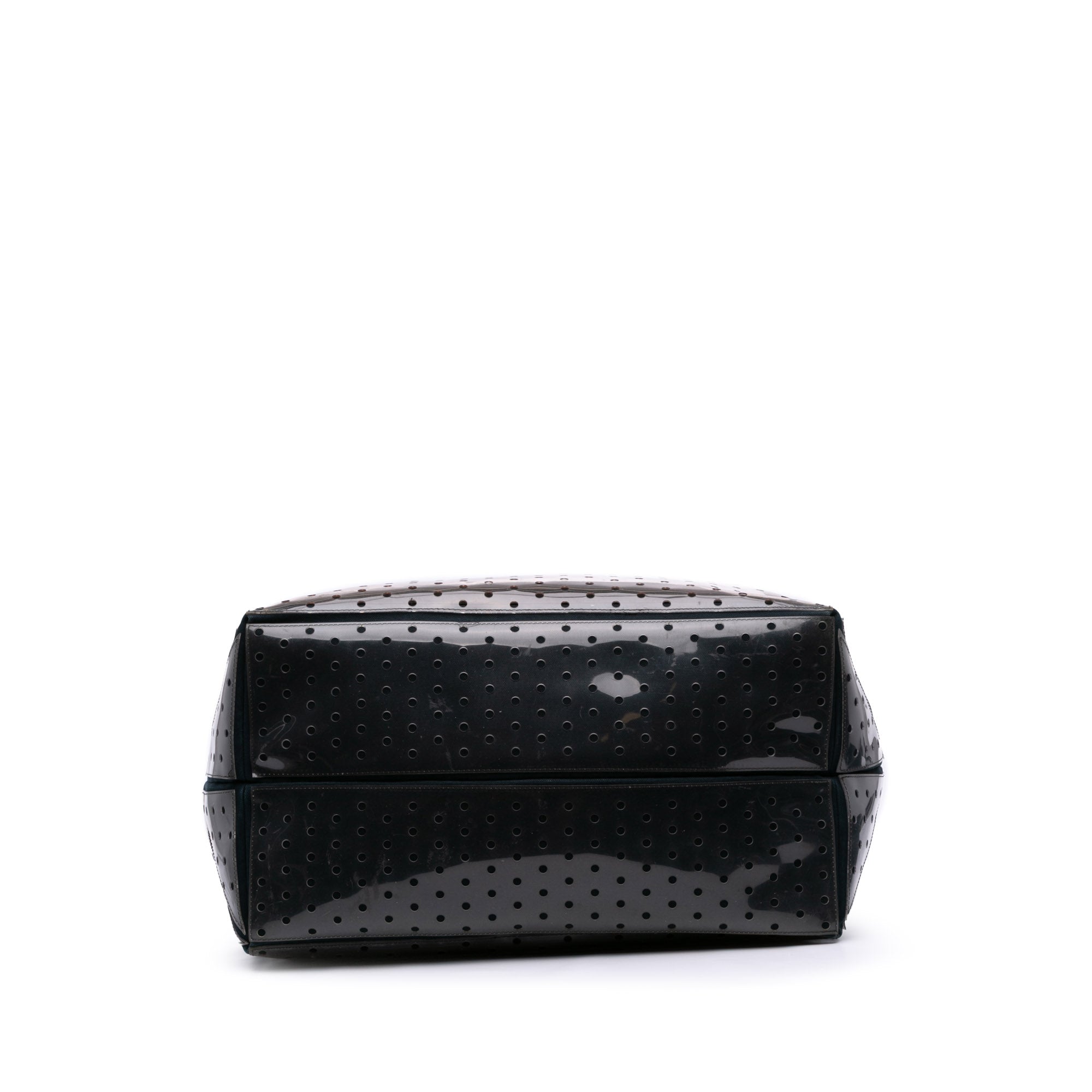 CC Quilted Cotton and PVC Punching Tote