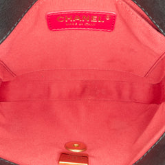 Small Quilted Calfskin Framing Chain Flap