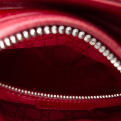 Medium Patent Cannage Lady Dior