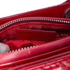 Medium Patent Cannage Lady Dior