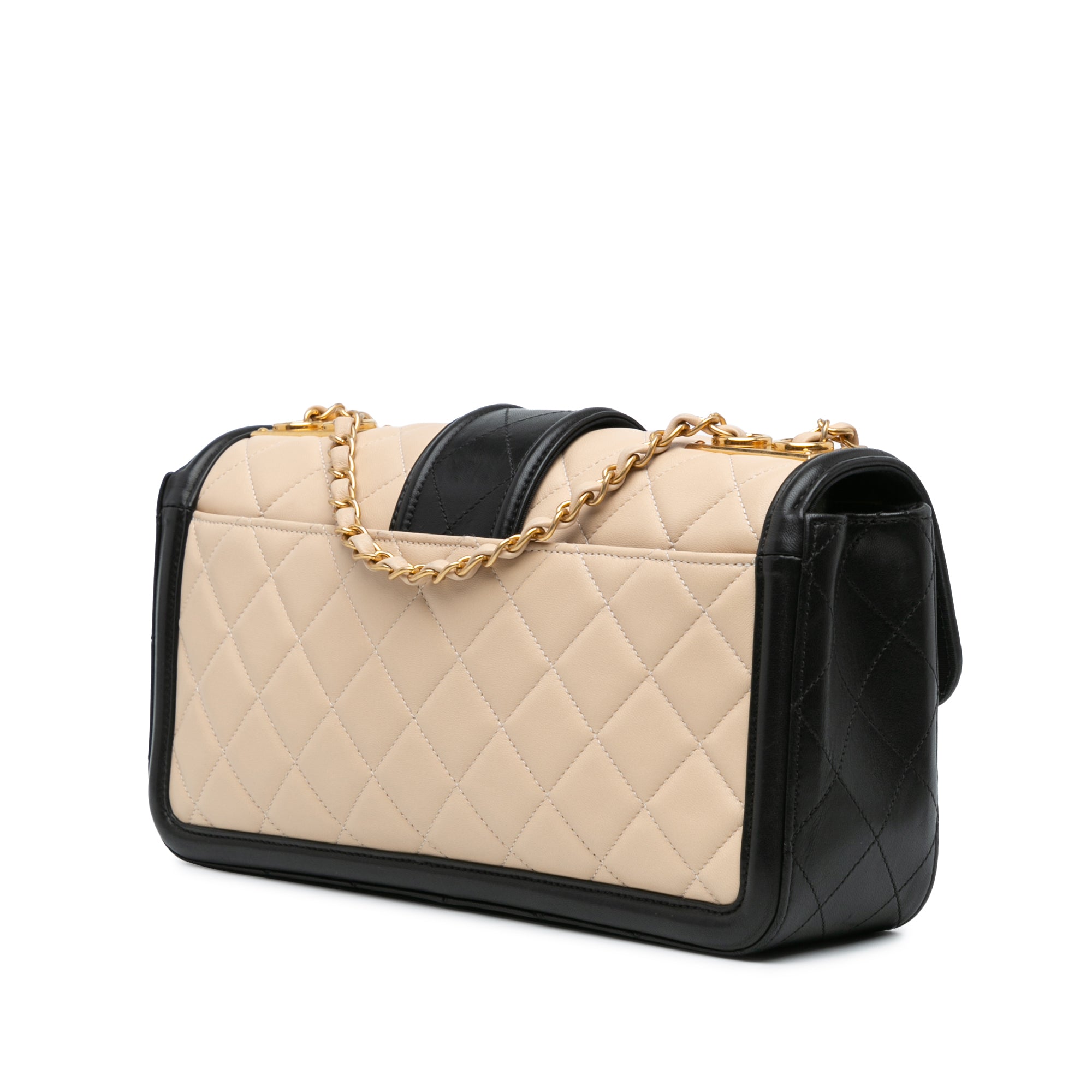 Large Quilted Lambskin Elegant CC Flap