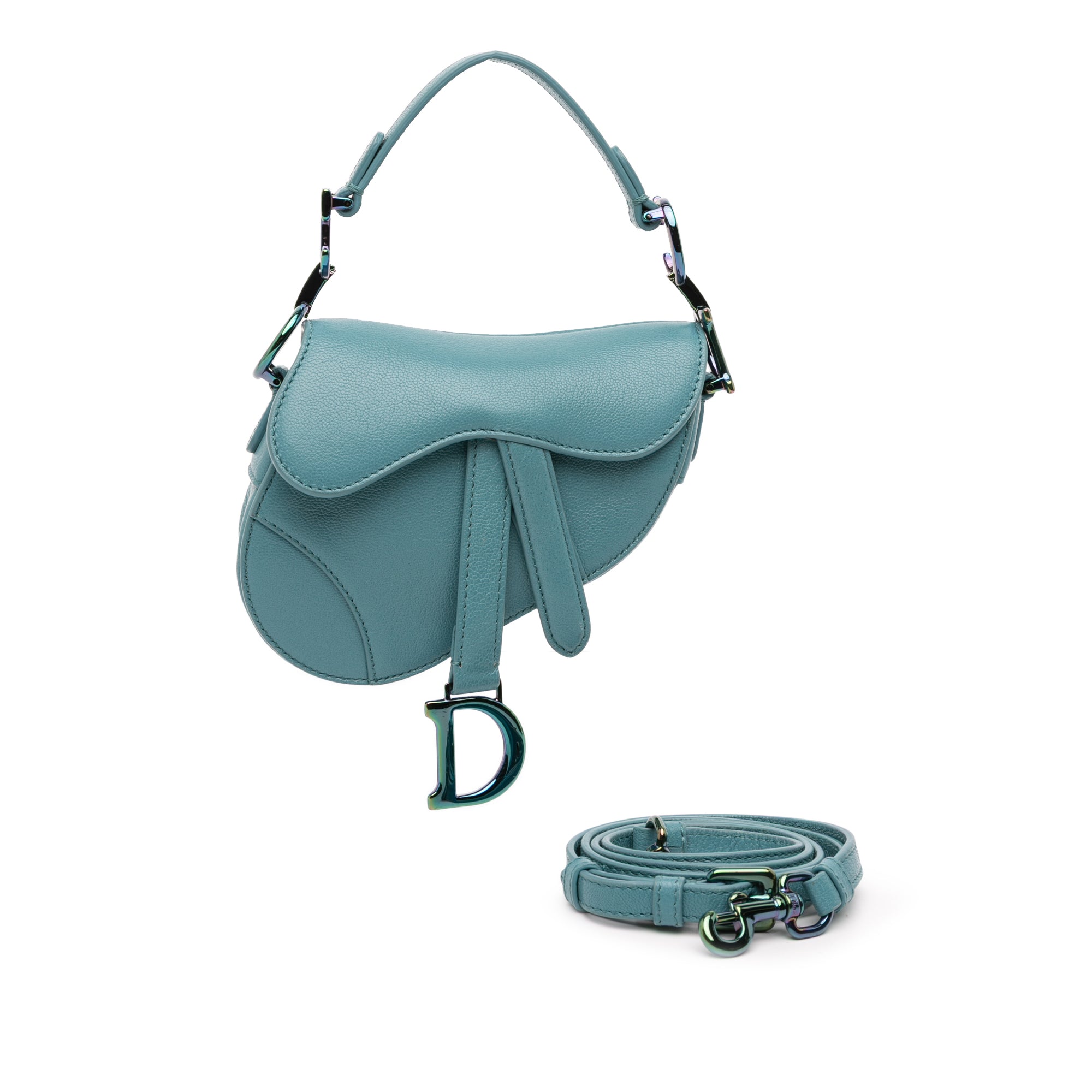 Micro Goatskin Saddle Bag